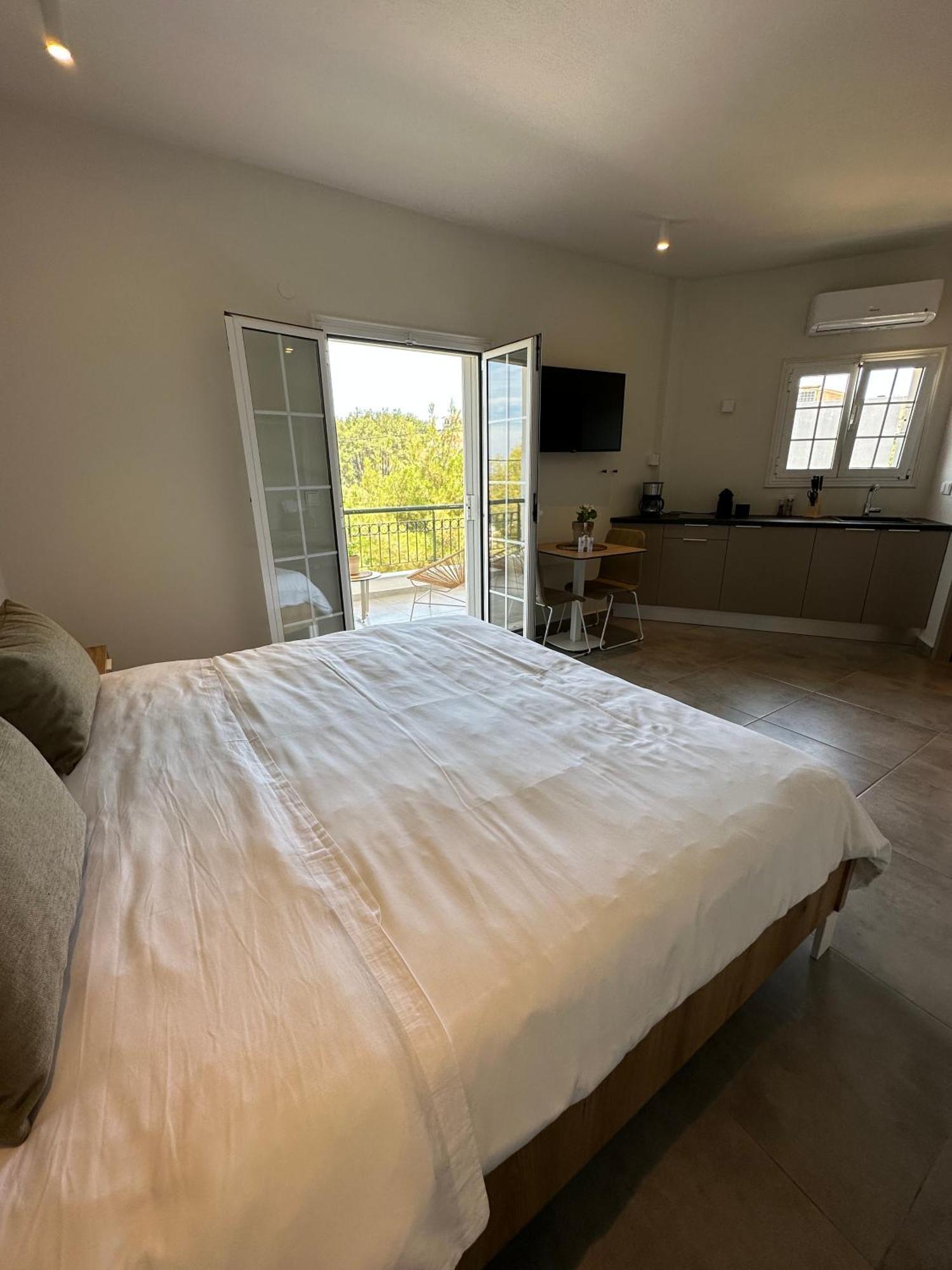 Villa Eleni Greece - Wonderful Sea View Studios Nea Roda Bagian luar foto
