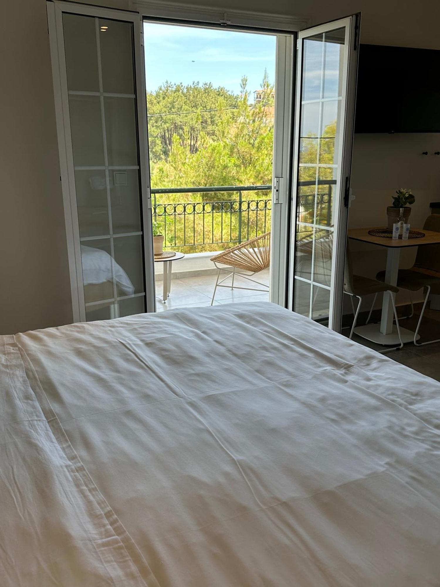 Villa Eleni Greece - Wonderful Sea View Studios Nea Roda Bagian luar foto